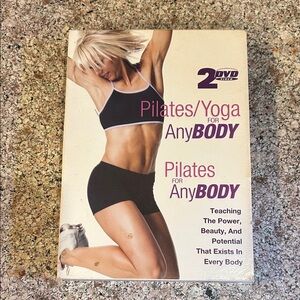 Pilates/Yoga for AnyBODY 2-DVD Set - Black and White Edition